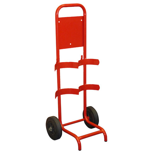 Compact Double Extinguisher Trolley (807744)